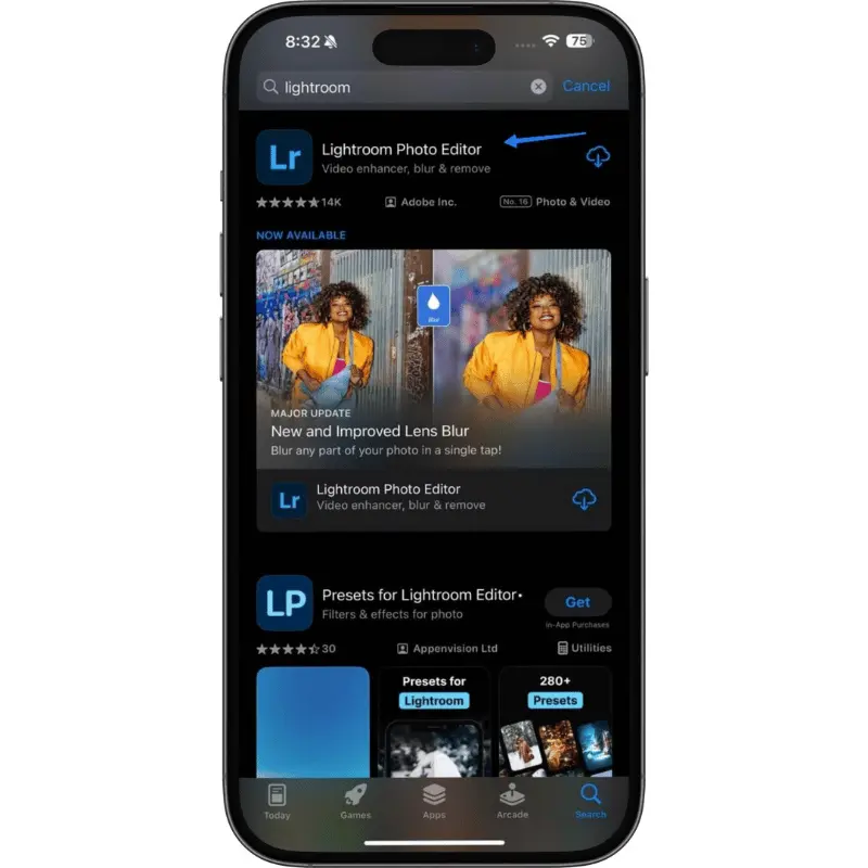 Lightroom For iOS 4 Download for ios